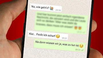 Wie flirtet man mit einem Mädchen auf WhatsApp?