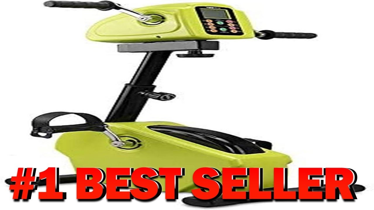 Folding Exercise Bike Portable Home Pedal Exerciser Gym Fitness Leg and Arm Cardio - B098T95F3D