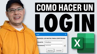 Cómo hacer un LOGIN en Excel con Visual Basic para Aplicaciones (VBA)