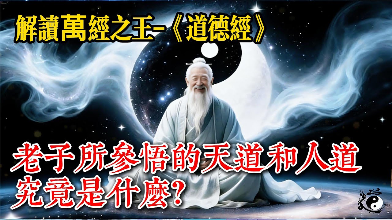 解讀萬經之王-《道德經》，老子所參悟的天道和人道究竟是什麼？#国学智慧 #国学文化 #人生感悟 #人生智慧 #禅意生活 #正能量 #修行 #情感 #道德经讲解