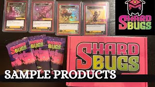 Shard Bugs Signed  Sample Packs + Promo Cards + Sealed Box of Sample Packs @BenTradingCards