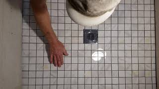 How to tile a shower pan (floor)  DG