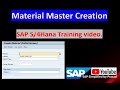 How to create Material Master in SAP S/4 Hana @SAPSimplified-by_Prasad