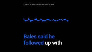 City of Portsmouth vs Bales Family