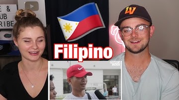 How Fluent Are The Filipinos In English? (Language Challenge) | ASIAN BOSS REACTION!