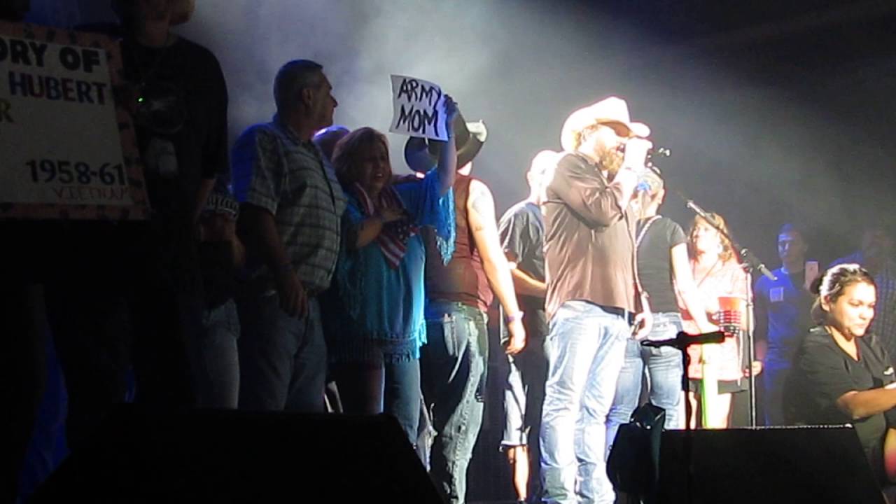 Toby Keith 'American Soldier'  Austin TX 2016