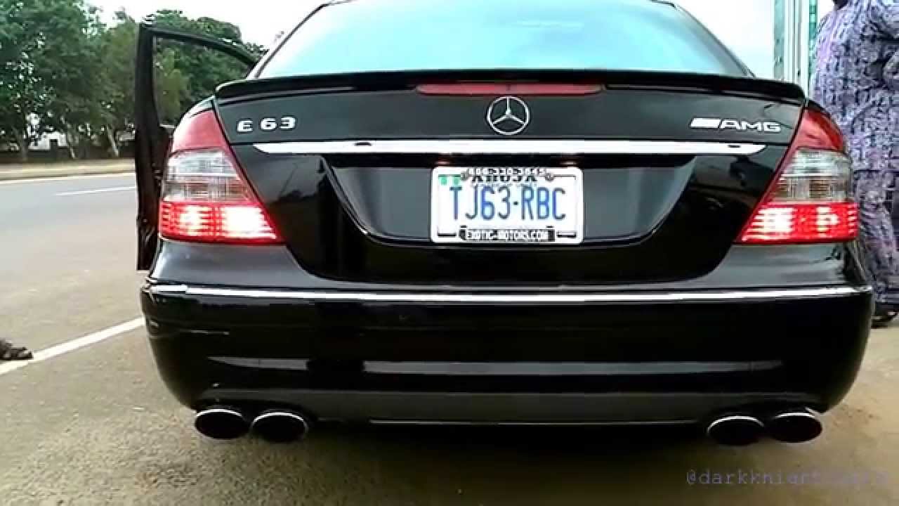 Mercedes Benz E63 Amg Tj Burnout In Abuja Nigeria Youtube