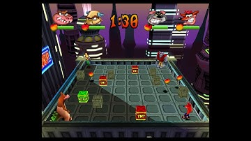 Crash Bash - Space Bash Platinum Relic - Part #124