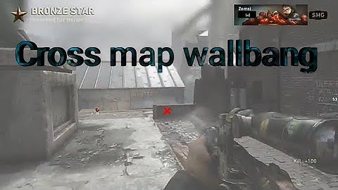 CRAZY WALLBANG CROSS MAP FIRST TRY SHOT ON WWII