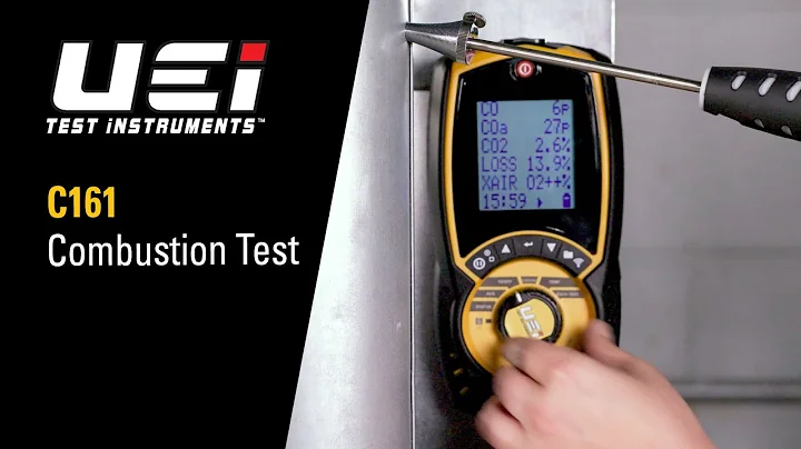 UEi Combustion Test with the C161