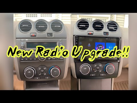 2011 Nissan Altima Radio Upgrade (Ebay Android Radio)