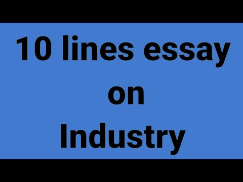What Is An Industry Very Short Answer