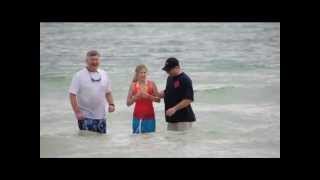 Ocean Baptism in Florida