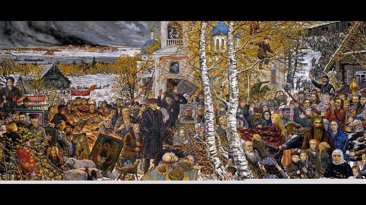 Самые известные картины глазунова фото с названиями