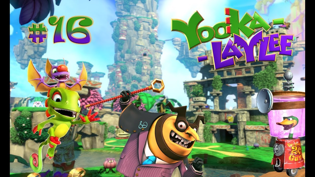 Lets Play Yooka Laylee 16 German 100 Die Rutsche Des Todes YouTube