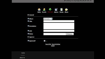 How To Add an Image to Your Gallery in your CMS website.avi