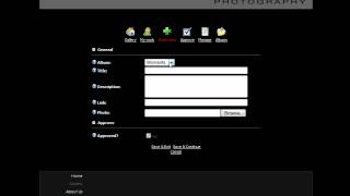 How To Add an Image to Your Gallery in your CMS website.avi