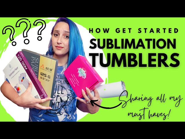 Sublimation Beginner Guide – Kim & Garrett Make It!