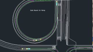 AutoTurn Partial Cloverleaf (ParClo) Eastbound On-Ramp Type 2