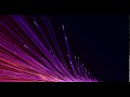 The movement of purple and orange wavy lines. Motion backgrounds. Stock video