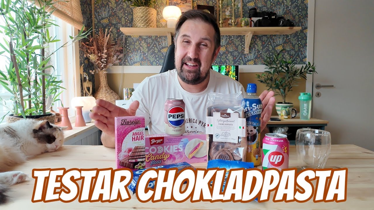 Testar Chokladpasta och annat mindre gott