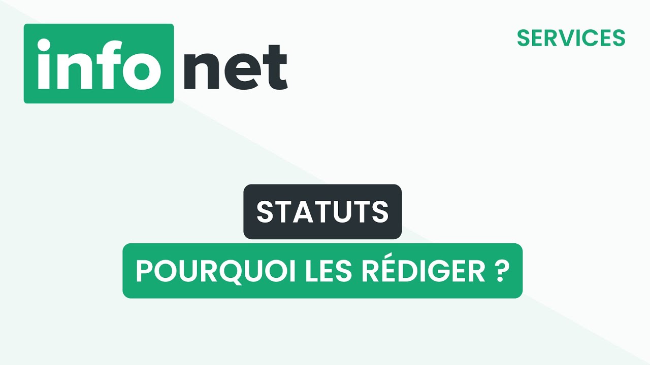 Pourquoi rédiger les statuts d'une entreprise ? (définition, aide, lexique, tuto, explication)