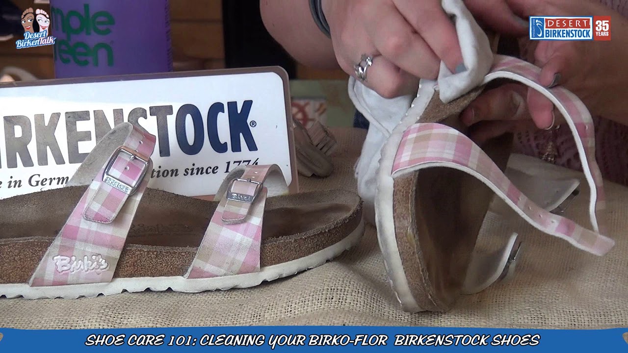 cleaning birkenstock straps