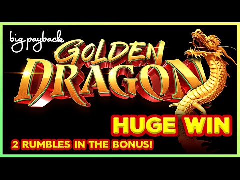 HUGE WIN! Golden Dragon Slot - NEW GAME ALERT!
