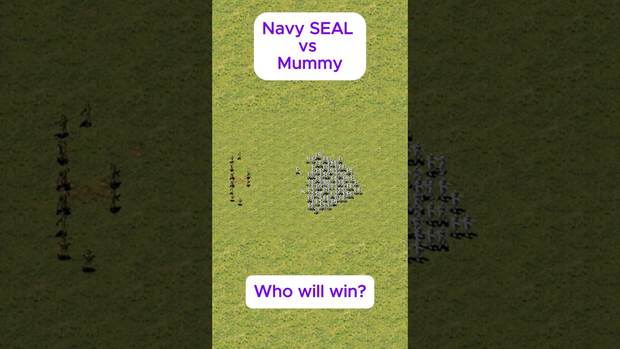 Red Alert 2- Navy SEAL vs Mummy, Who will win?  