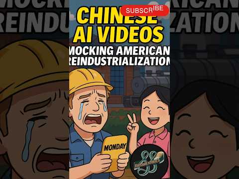 Chinese AI Videos Mocking American Reindustrialization Go Viral Trending Shortfeed Usa Shorts