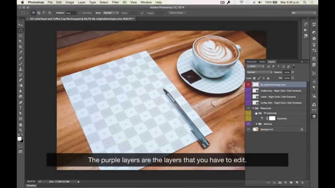 Download Tutorial How To Edit A Mockup From Original Mockups Youtube