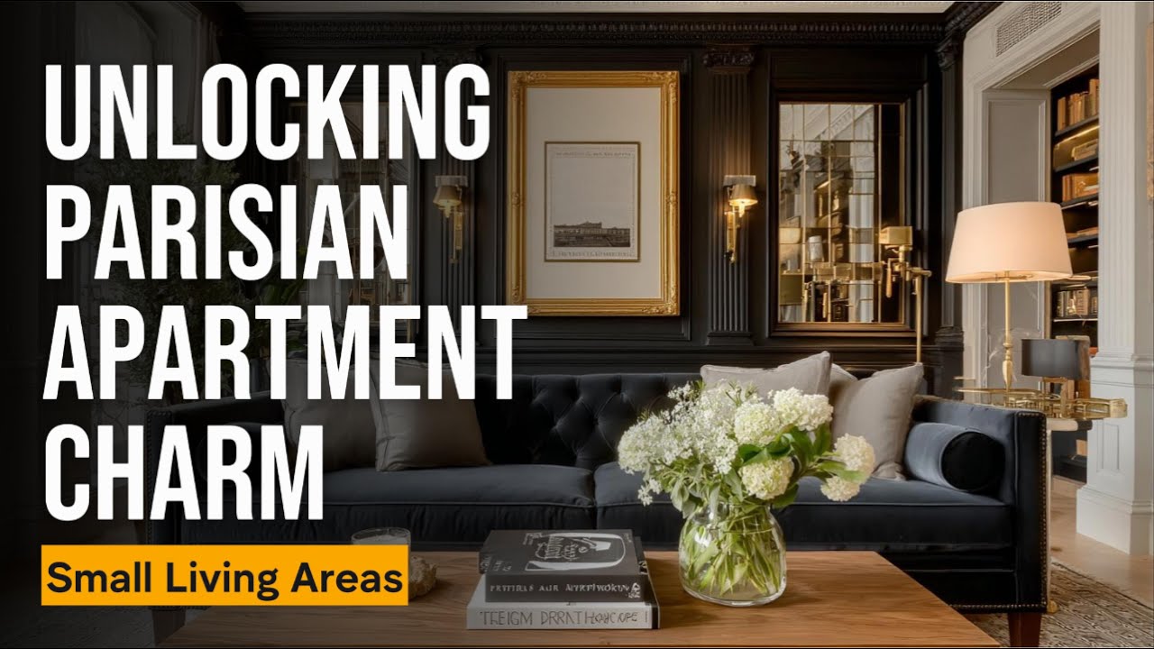 Unlocking Parisian Apartment Charm: Smart Design for Small Living Areas