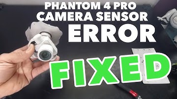 PHANTOM 4 PRO CAMERA SENSOR ERROR FIXED BY REPLACING FLEXIBLE CABLE || NICKKABOO