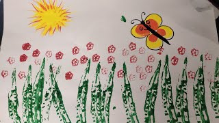 Beautiful Vegetable Printing For Kids Lets Learn With Harpreet