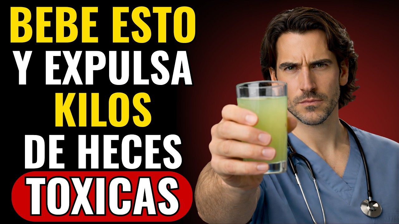 Limpia el COLON y Expulsa KILOS de HECES, gases y pedos de tu Intestino