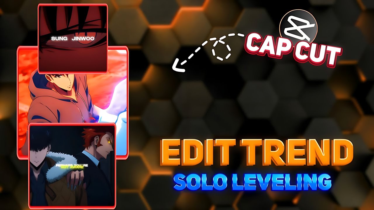 Solo leveling anime editing tutorial | cap cut tutorial | edit trend