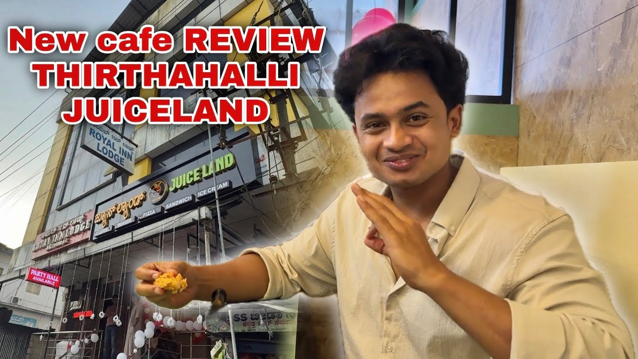 “Maza Aa Gaya! Thirthahalli ke Naye Cafe Mein Khaana Khaaya”