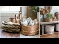 Genius Farmhouse Decor Hacks 2025 | Creative Ways To Reuse Old Baskets &amp; Transform Your Cozy Spaces