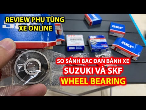 Video Review phụ tùng xe online - Bạc đạn mâm xe SKF và... - youtube