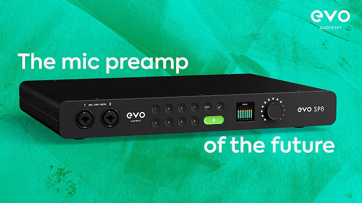 Introducing EVO SP8 | 8 Channel Smart Preamp with AD/DA