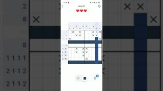Nonogram level 27