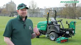 Jimmy The Mower's First Look at the new Ransomes MT383 Cylinder Mower