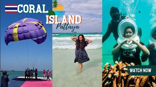 Can you travel to Coral Island Pattaya on a Budget? 💸 | Water Sports, Beach and Pattaya NightLife image