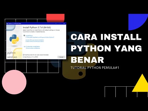 Cara Install Python yang Benar | Tutorial python pemula #1