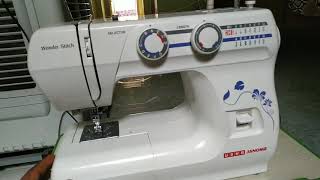 How to use usha wander stitch