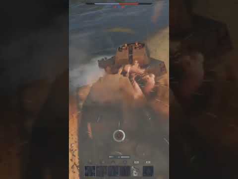 Warthunder: Ground RB - Drowning Enemy Player Tank #shorts