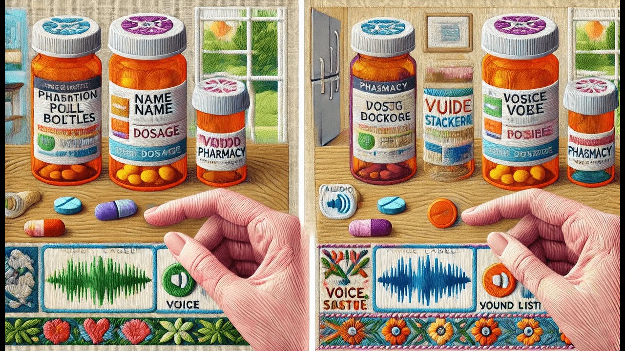 Audio Labeling Guide for Low Vision Medication Safety - YouTube