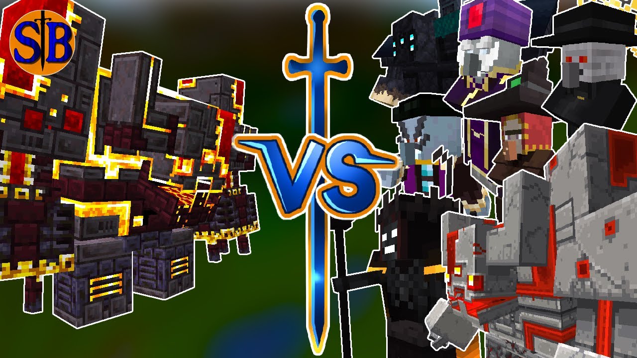 Reworked Netherite Monstrosity VS Goety