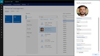 Dynamics 365 for Talent - Personnel Management
