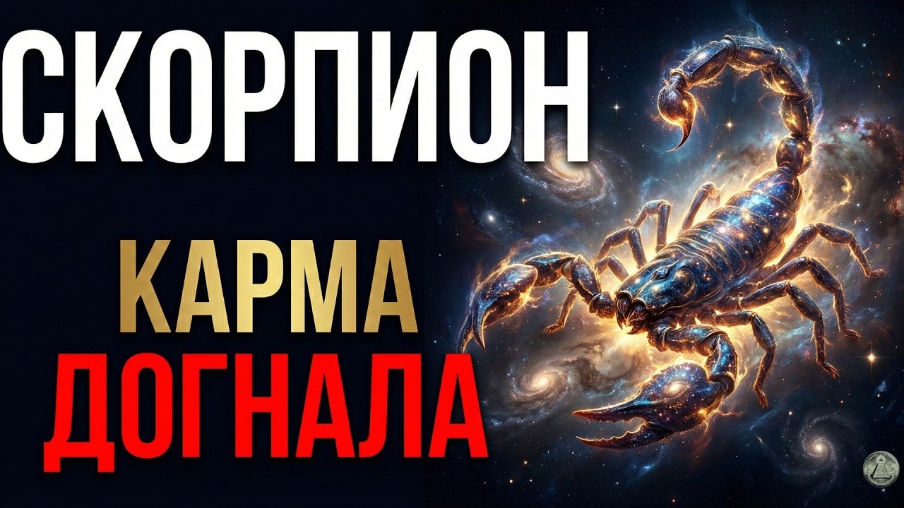 СКОРПИОН: ВРАГ ПРИПОЛЗЕТ НА КОЛЕНЯХ! Бумеранг ударит! Заки Вселенной. Гороскоп для Скорпиона